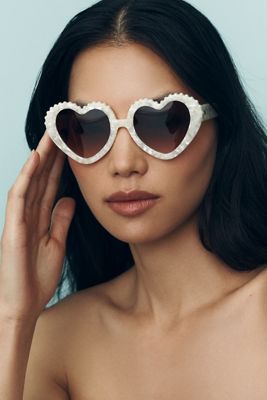 LeLe Sadoughi Sweetheart Sunglasses