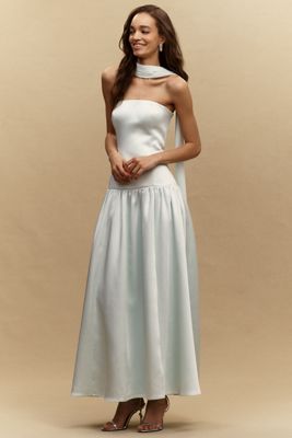 white christmas dresses Fair Indigo Women's 100% Organic Pima Cotton Ballet Neck Dress main image 1