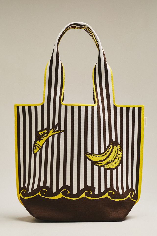 ALÉMAIS Mona Jacquard Shopper Tote Bag #1
