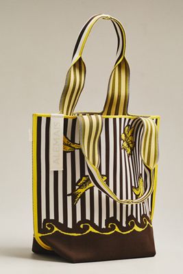 ALÉMAIS Mona Jacquard Shopper Tote Bag