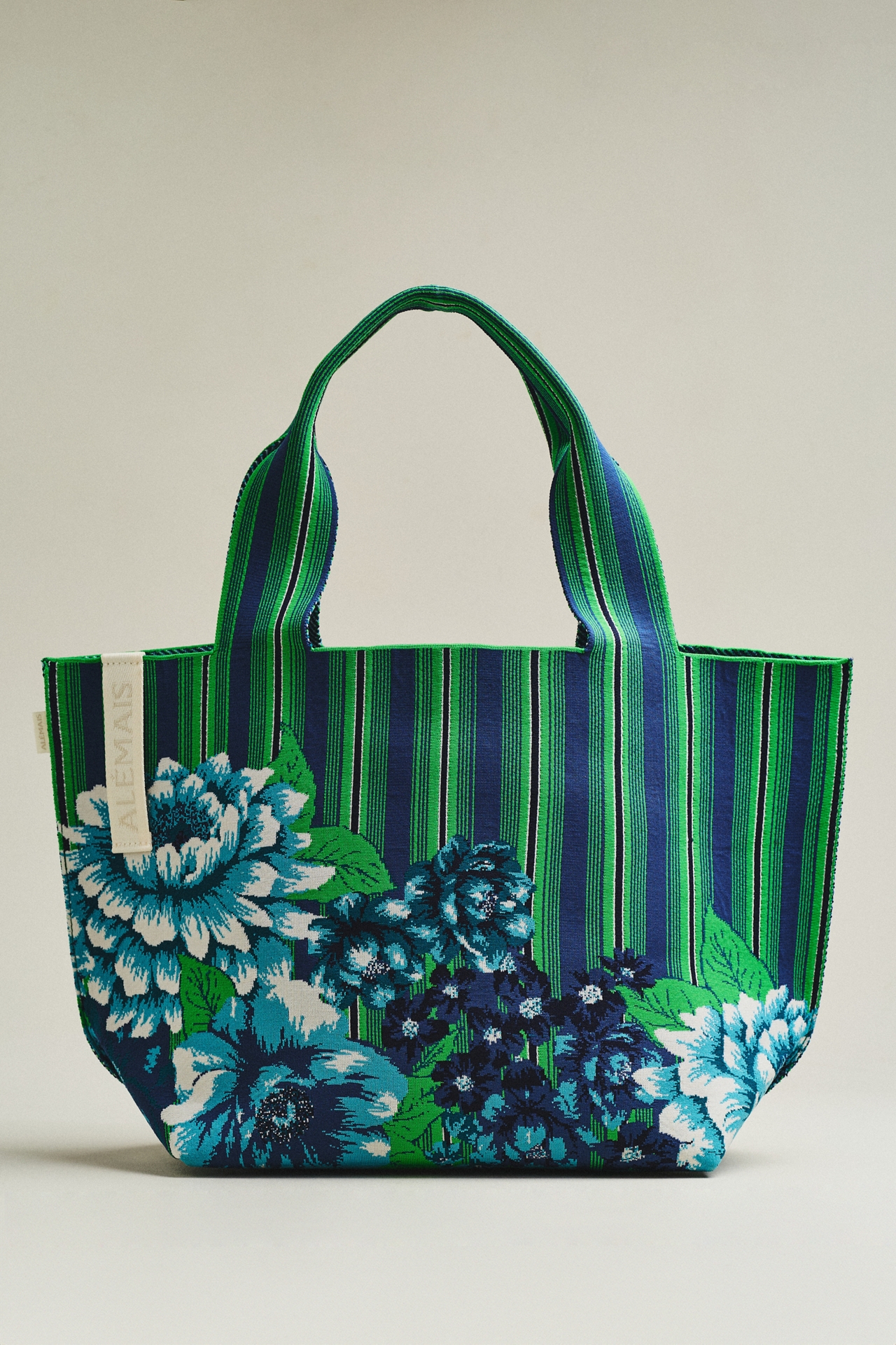 ALÉMAIS Margo Jacquard Maxi Tote Bag