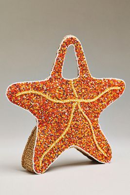 SIMONMILLER Beaded Starfish Bag