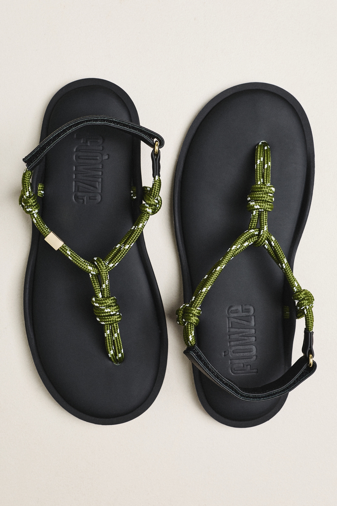 Flòwze Flo Knotted Rope Sandals