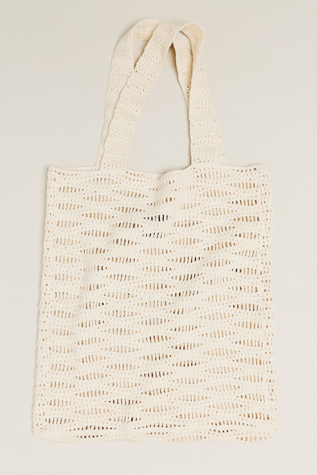 ALÉMAIS Island Cove 100% Cotton Crochet Tote Bag