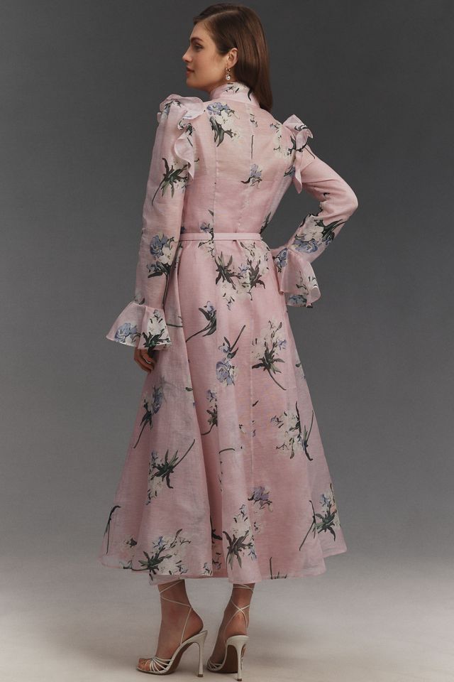 LEO LIN Katrina Butterfly Maxi Dress | Anthropologie