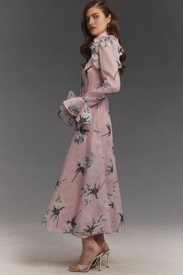 LEO LIN Katrina Butterfly Maxi Dress | Anthropologie