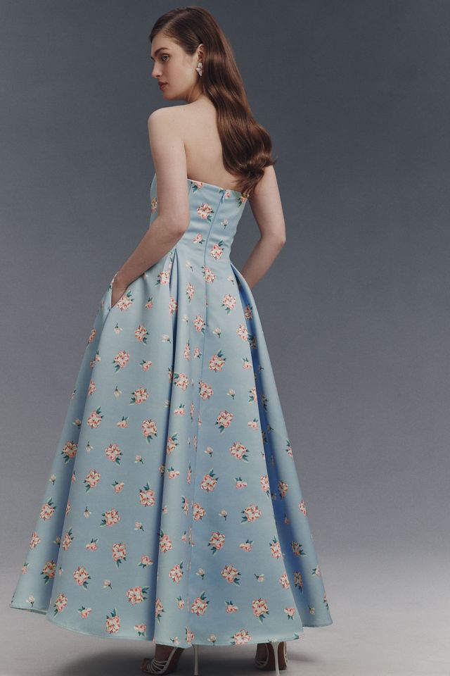 sachin and babi light blue dress Mac Duggal 68110