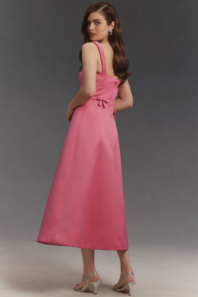 LEO LIN Beatrice Bow Maxi Dress | Anthropologie