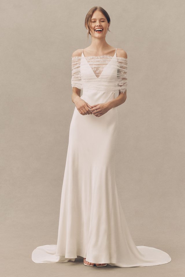 Geisha Designs Sheer Lace Shrug