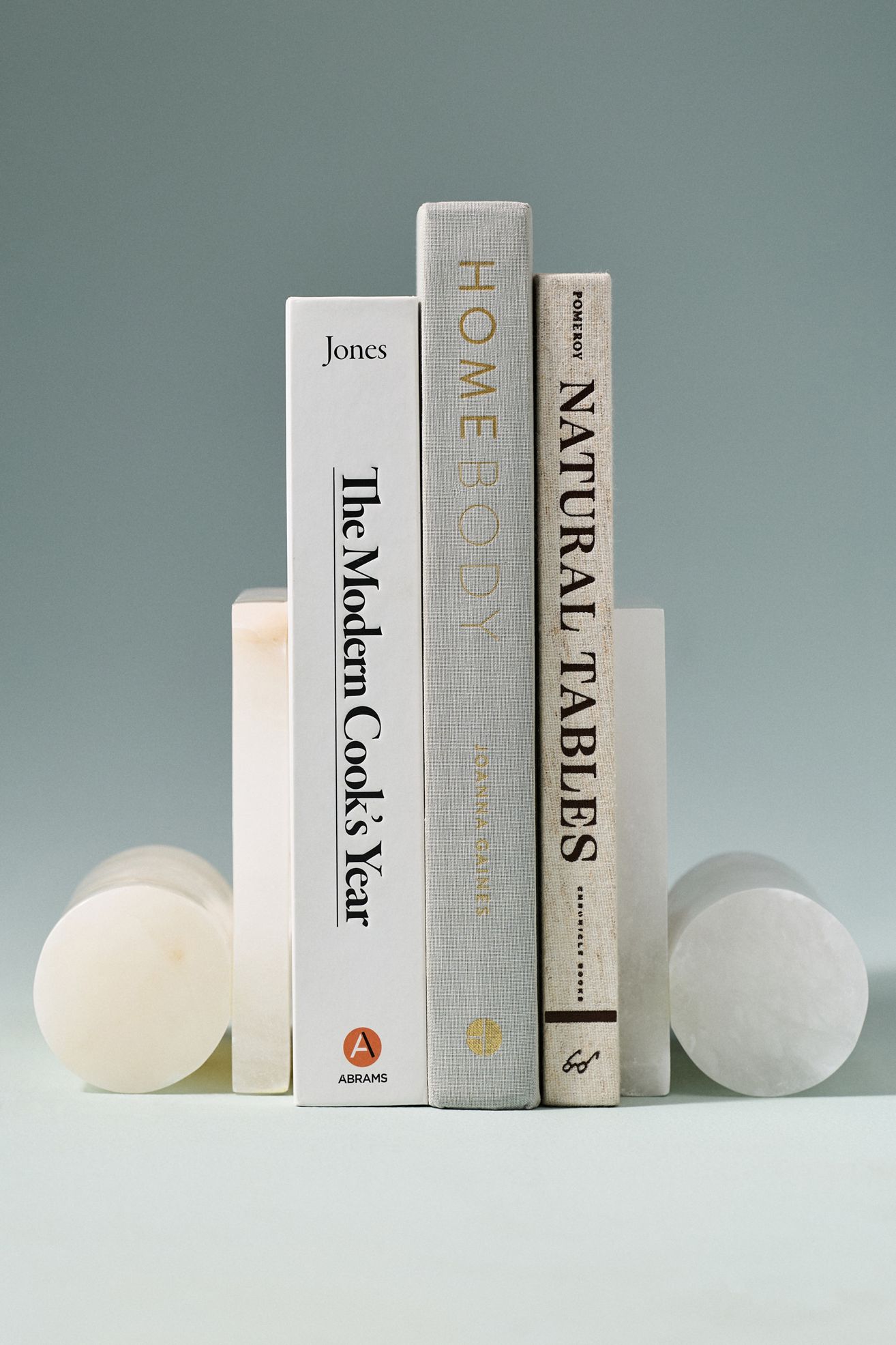 Alabaster Marble Bookends - Alabaster, One Size