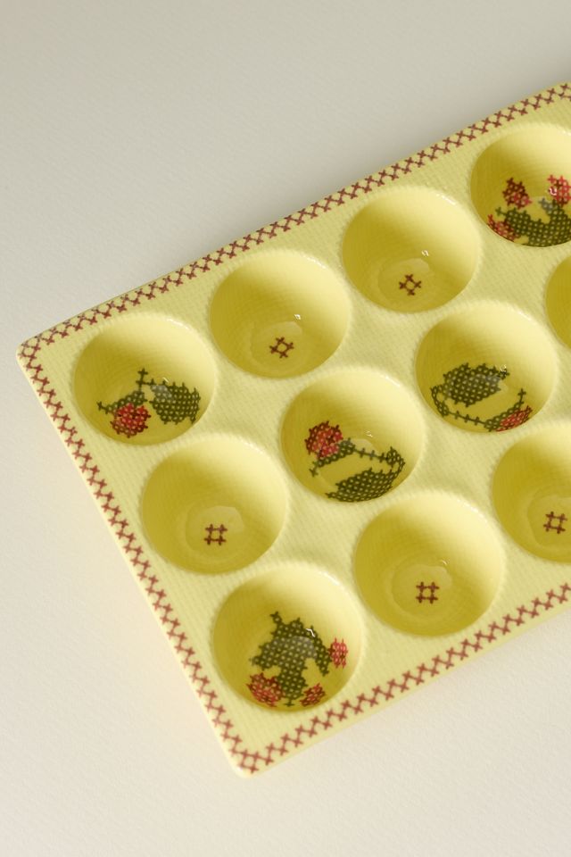 Harmonie Stoneware Egg Crate #1