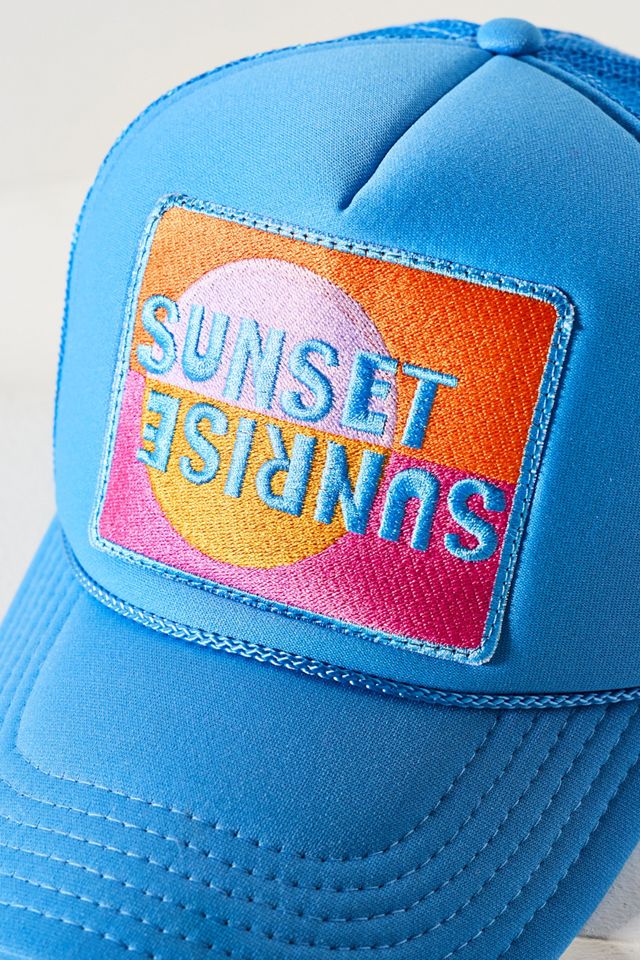 Friday Feelin Sunset Trucker Hat #2