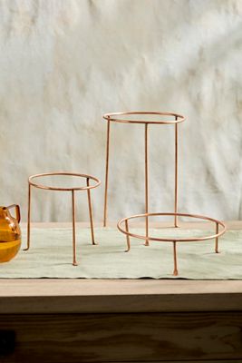 Tripod Plant Stand, Copper