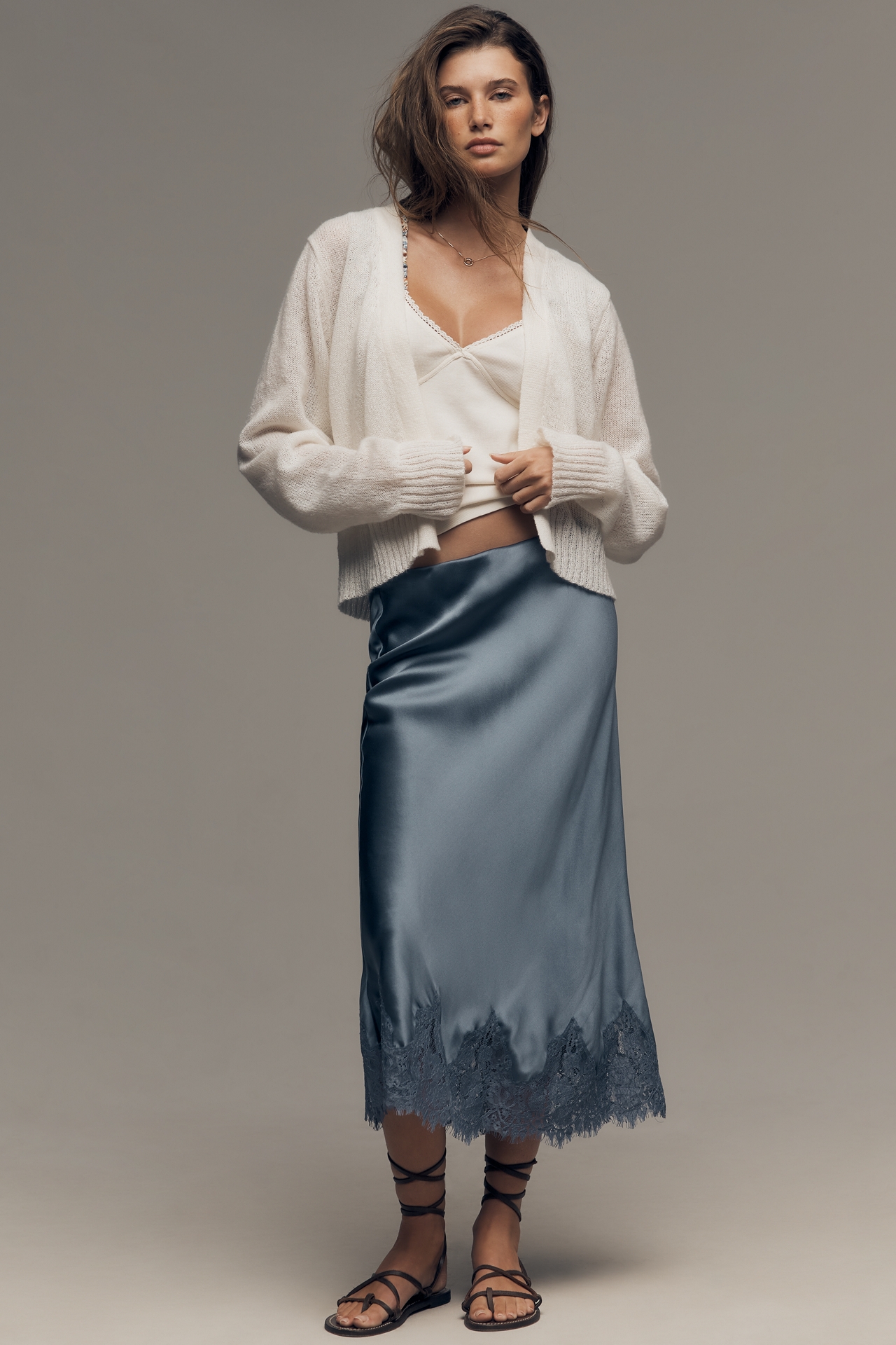 By Anthropologie Lightweight Open Cardigan Sweater