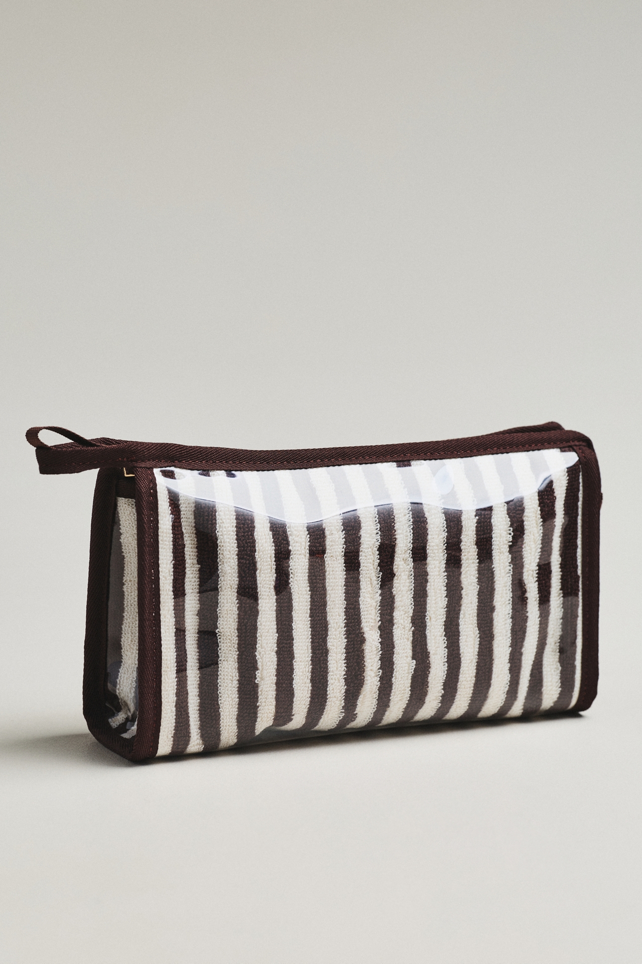 Coated Terry Cosmetic Cases, Set of 3