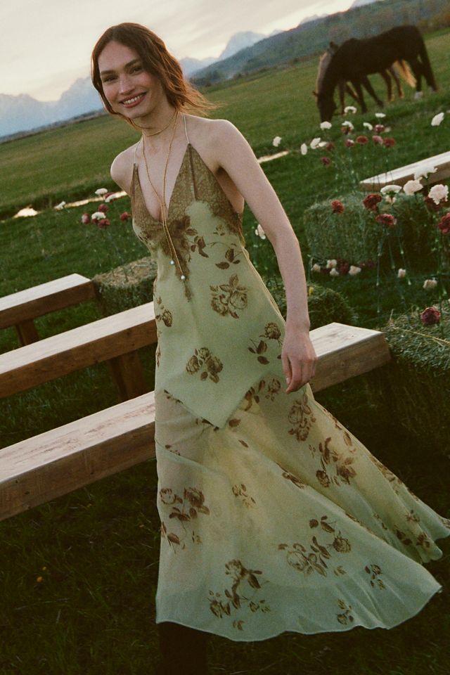 De La Vali Cielo Midaxi Midi Dress | Anthropologie