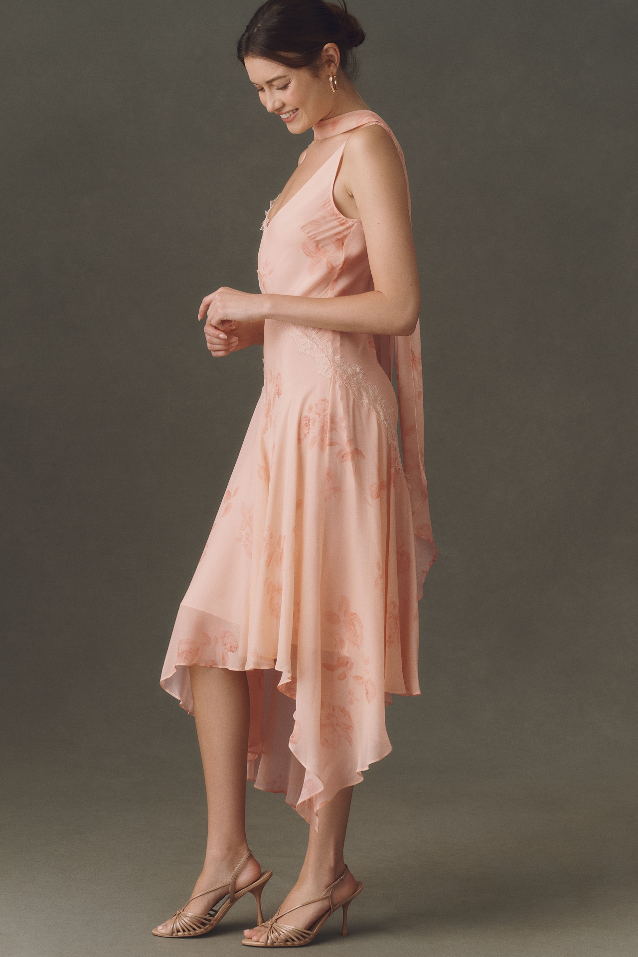 De la Vali Aurora Midi Dress