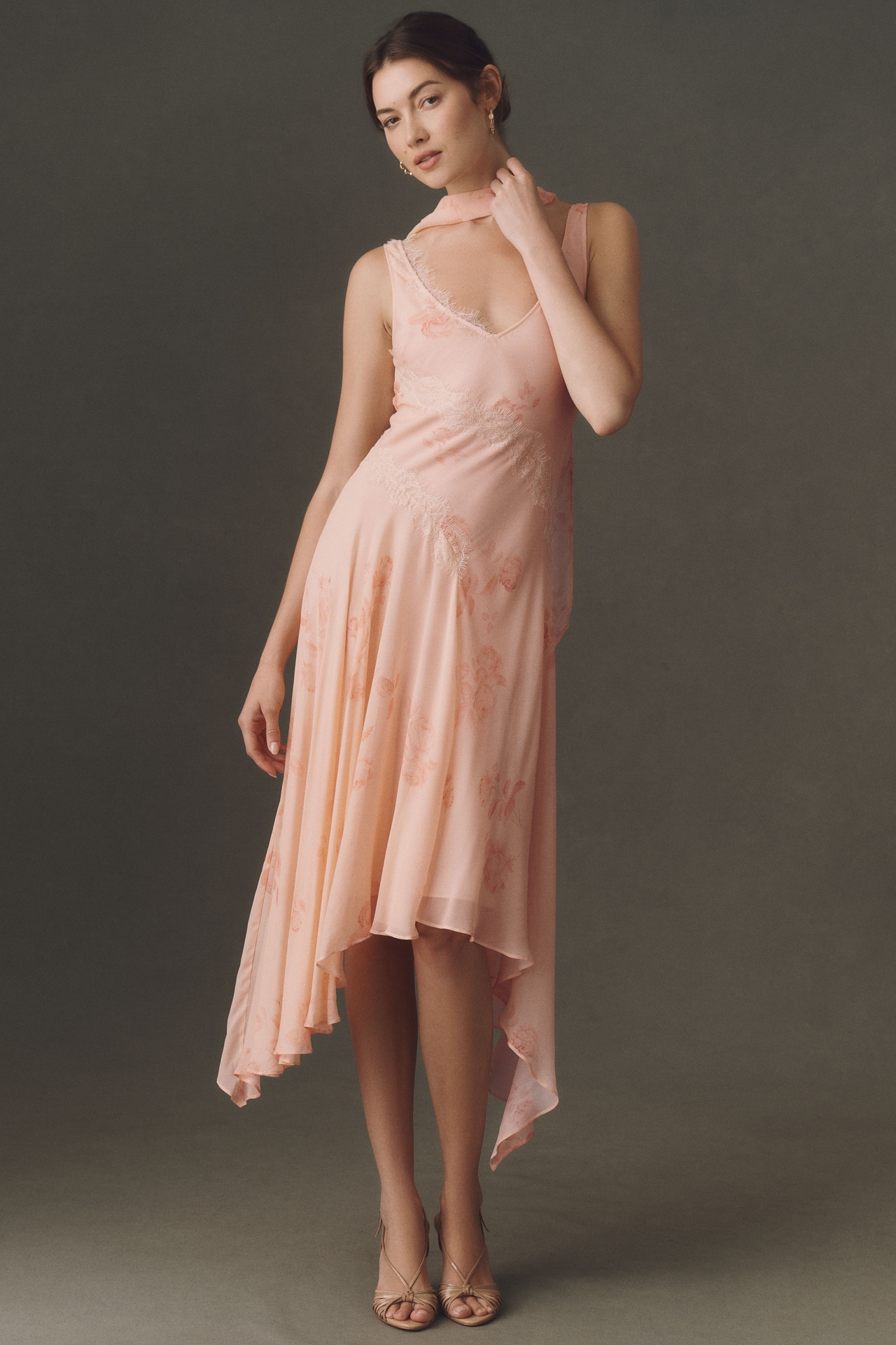 De la Vali Aurora Midi Dress