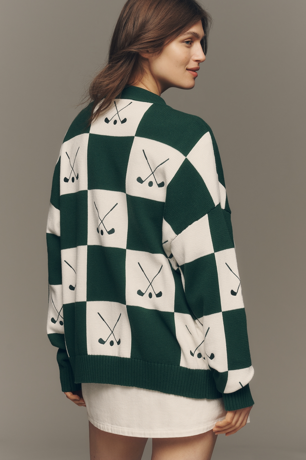 Ellsworth & Ivey Golf Icon Preppy Cardigan