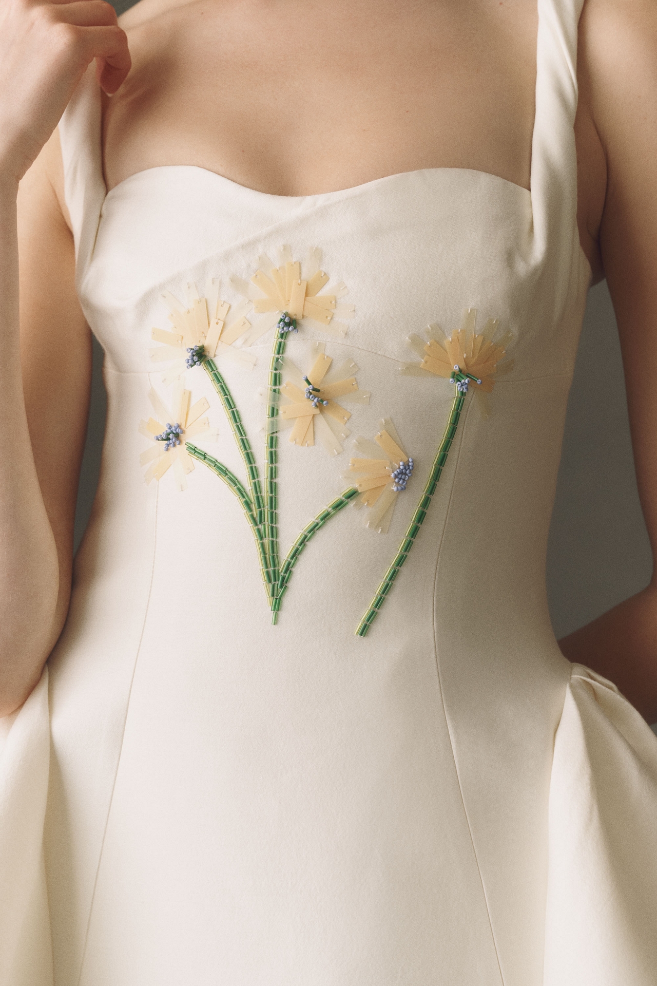 LEO LIN Ariel Embellsihed Mini Dress