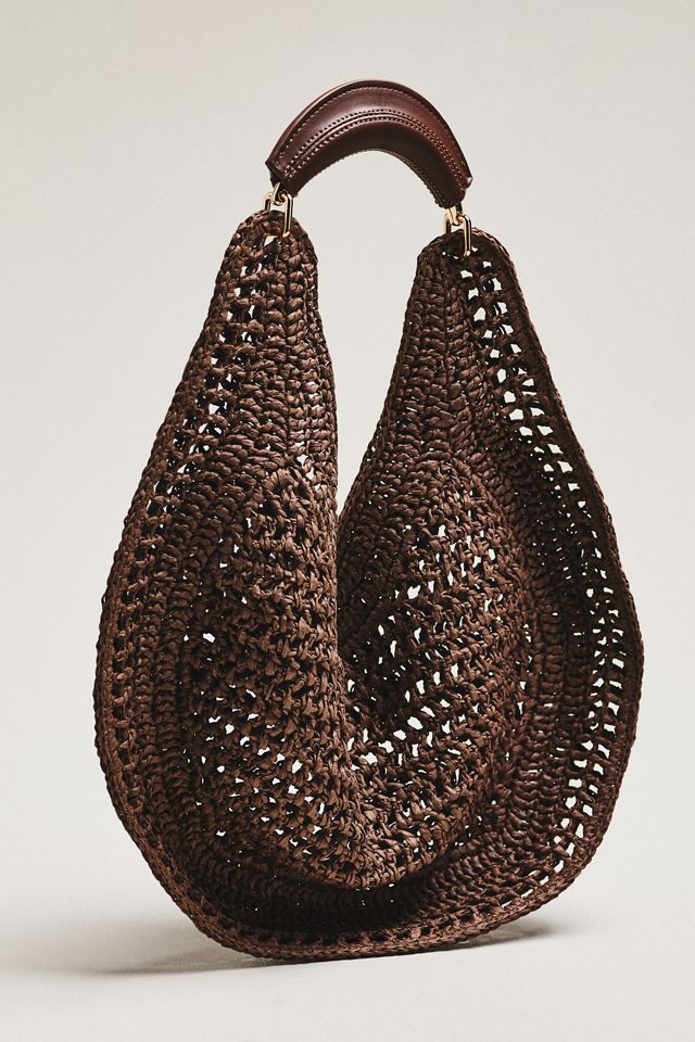 Urban Expressions Raffia Hobo Bag | Anthropologie