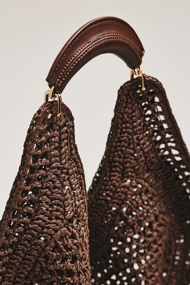 Urban Expressions Raffia Hobo Bag | Anthropologie