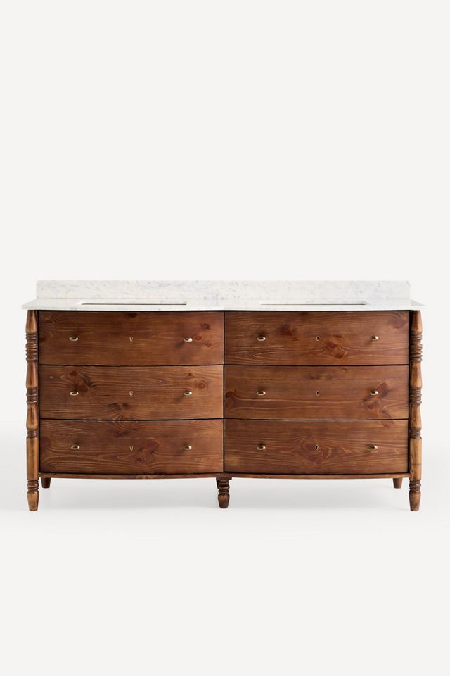 Spindle Double Bathroom Vanity #3