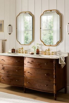 Spindle Double Bathroom Vanity