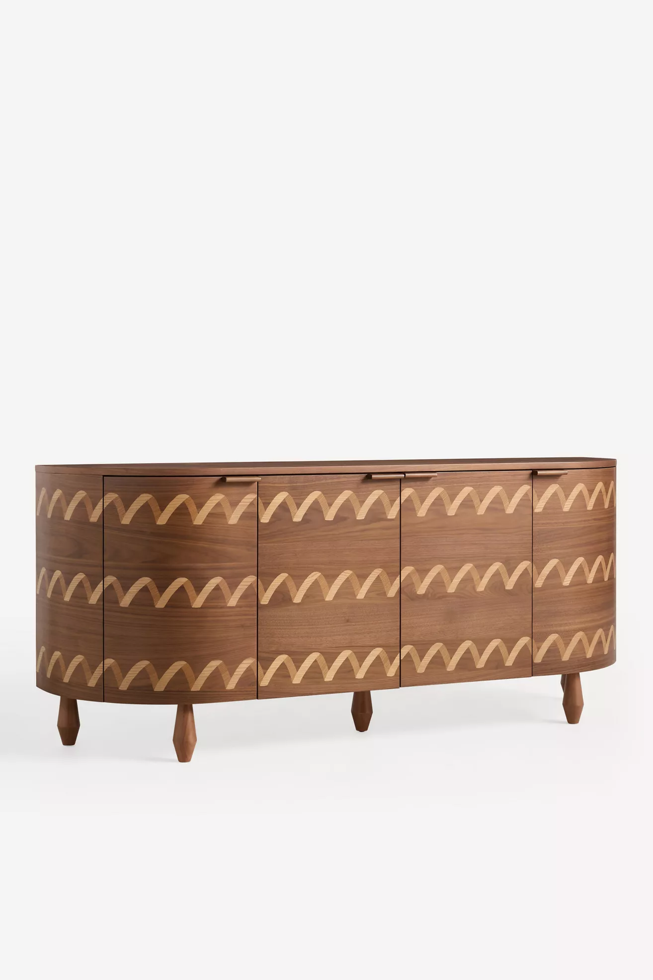 Grove Marquetry Wood Buffet - thumbnail 3