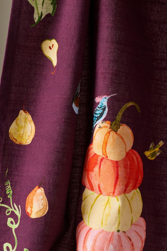 Pumpkin Stack Dish Towel #1