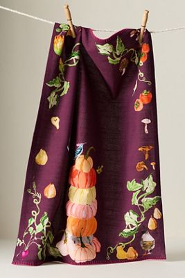 Pumpkin Stack Dish Towel