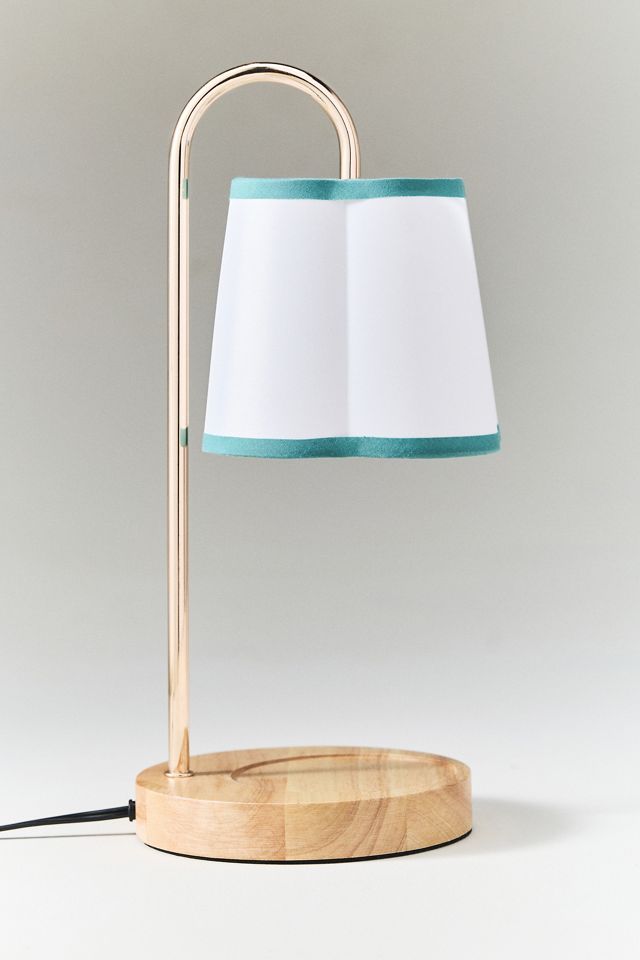Scalloped Shade Candle Warmer Lamp #1