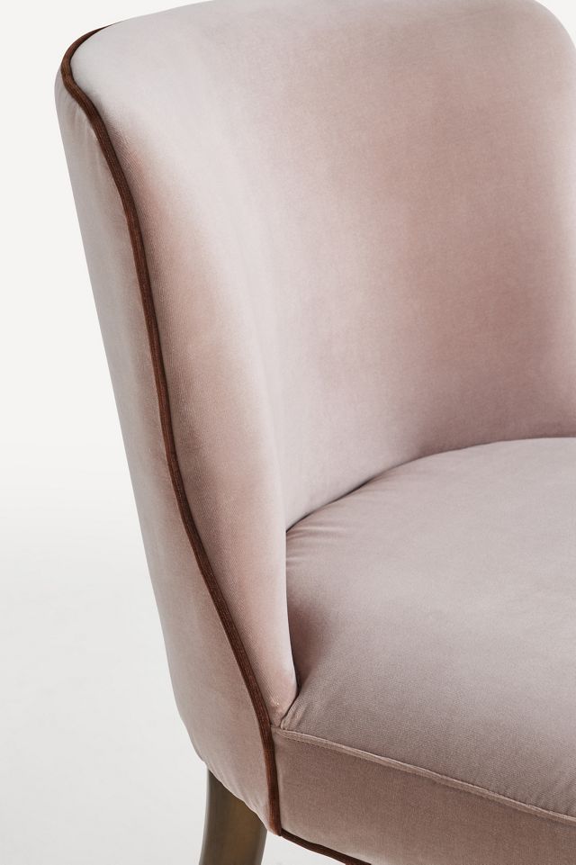 Meryl Valencia Velvet Dining Chair #4