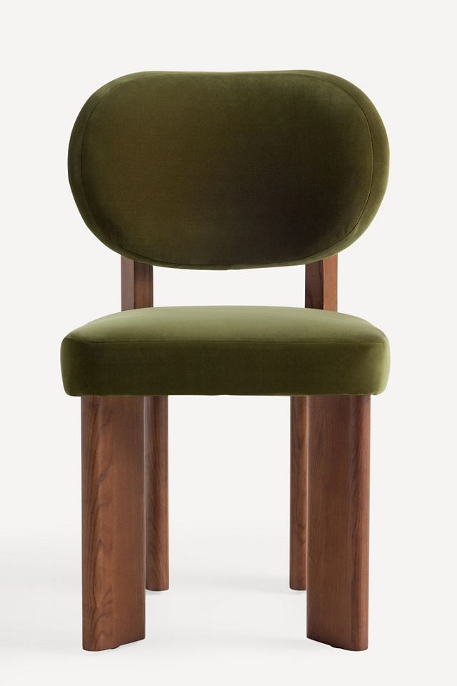 Leah Velvet Dining Chair #1