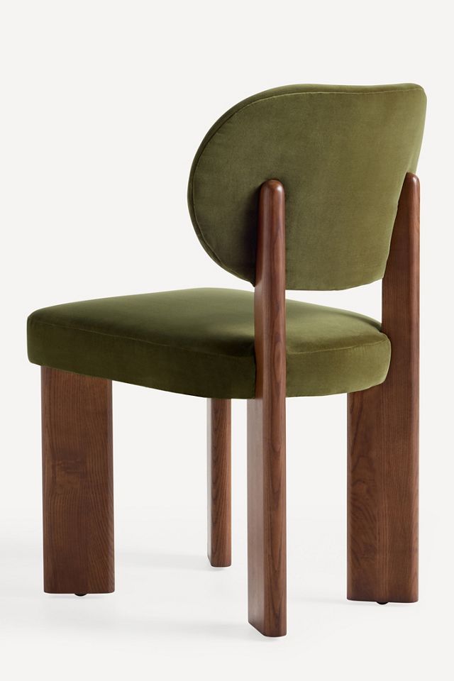Leah Velvet Dining Chair #3