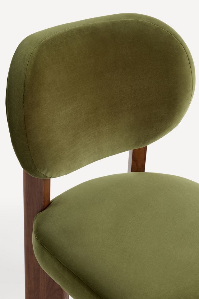 Leah Velvet Dining Chair #4