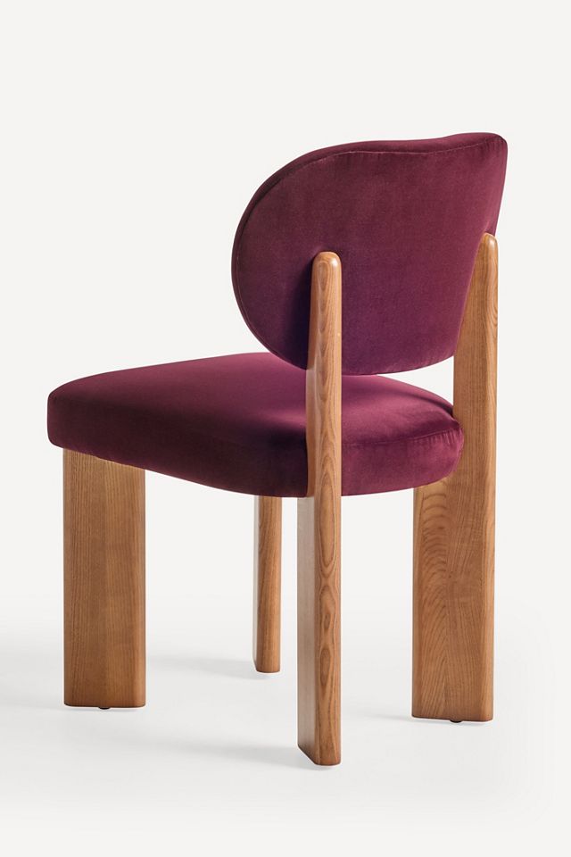 Leah Velvet Dining Chair #3