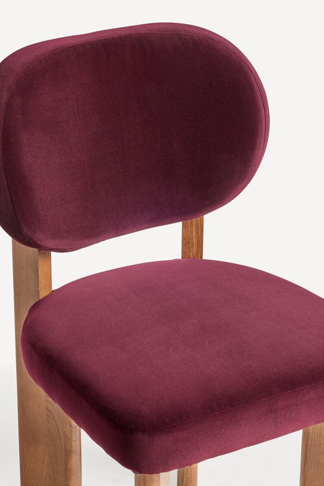 Leah Velvet Dining Chair #4
