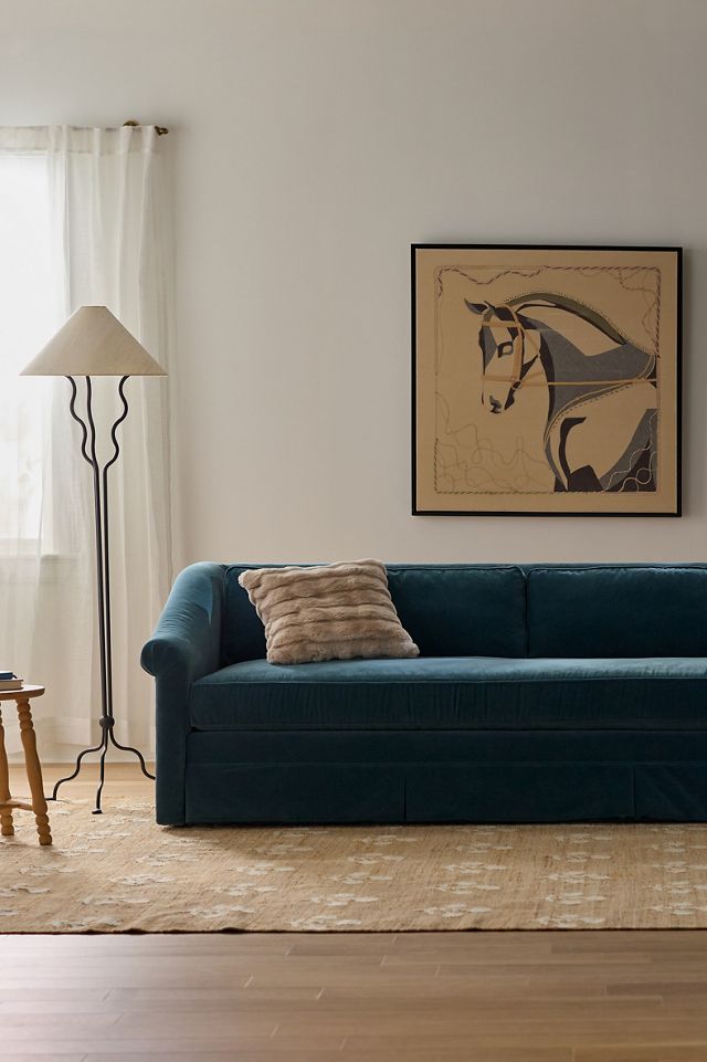 Leah Velvet Dining Chair #6