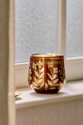 Fallen Leaves Honeycrisp & Oakwood Glass Candle