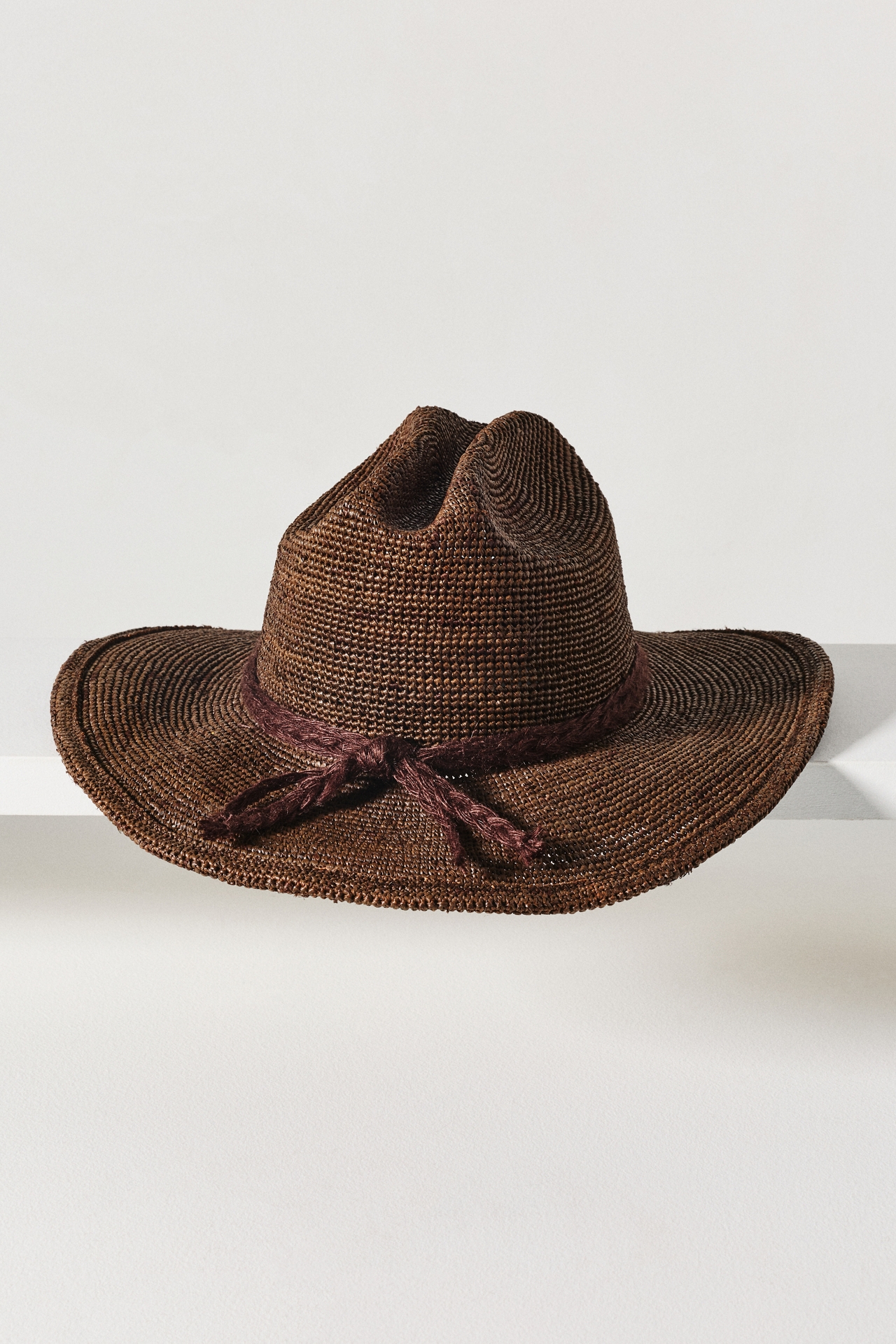 Wyeth Raffia Braided Rancher Hat