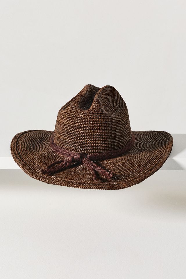 Wyeth Raffia Braided Rancher Hat #1