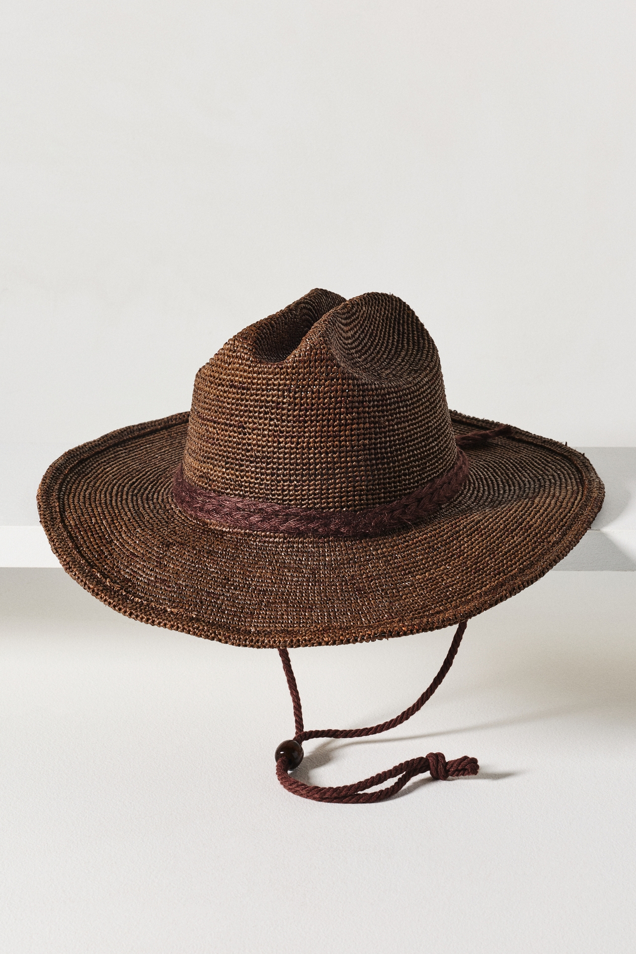 Wyeth Raffia Braided Rancher Hat