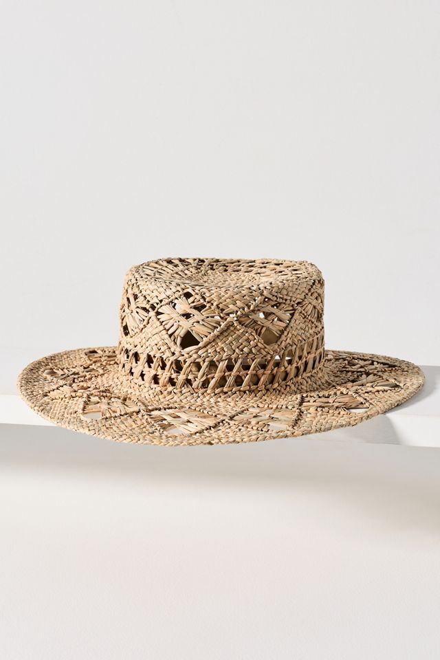 Wyeth Straw Boater Hat | Anthropologie