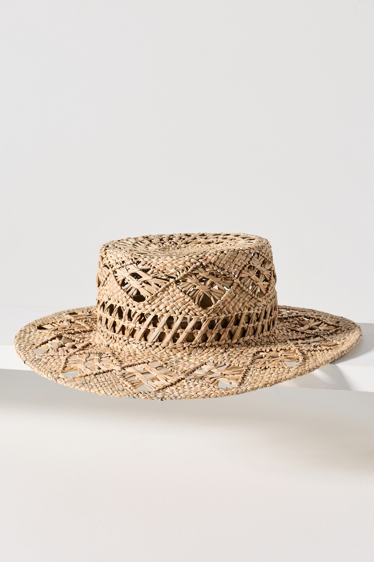 Wyeth Straw Boater Hat