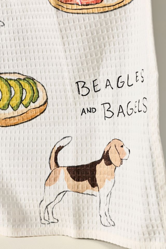 Beagles & Bagels Bar Towel #1