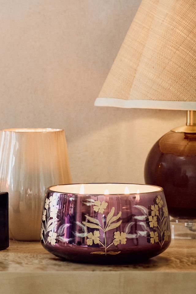 Fallen Leaves Honeycrisp & Oakwood Glass Candle #1