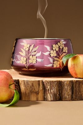Bougie en verre Fallen Leaves Honeycrisp & Oakwood
