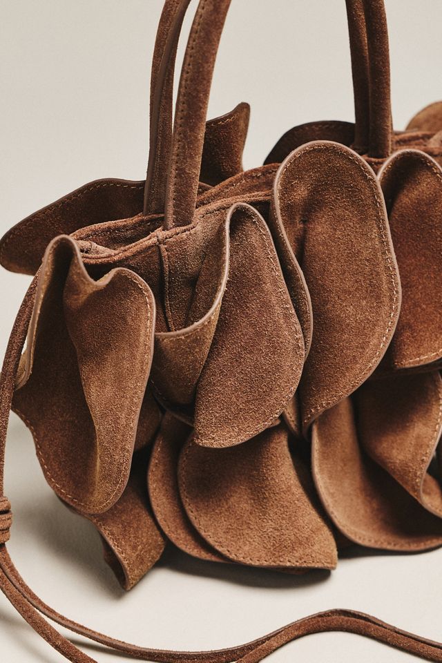 Farm Rio Suede Flower Handbag #2