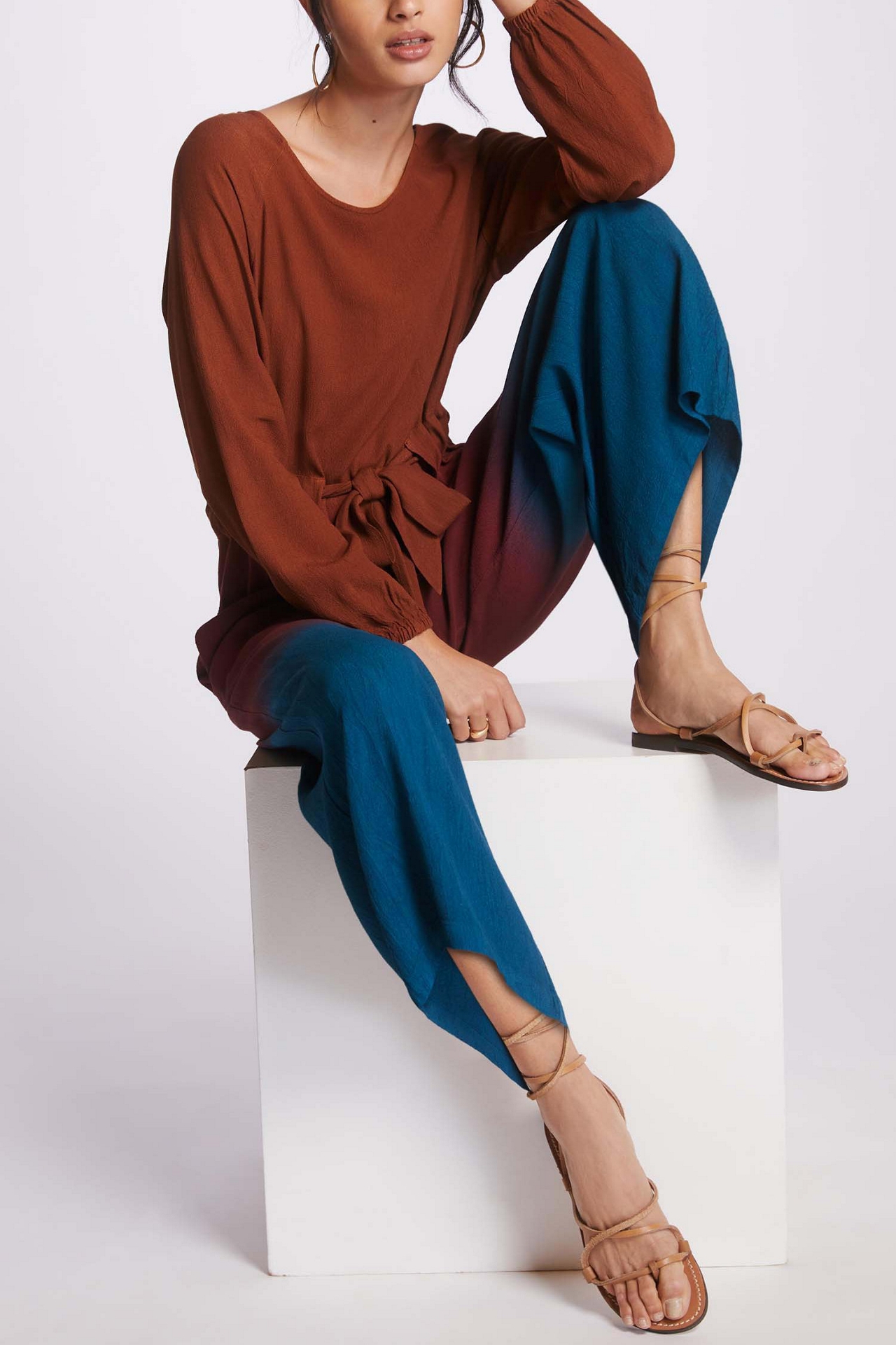 Dolan Left Coast Tie-Dye Jumpsuit